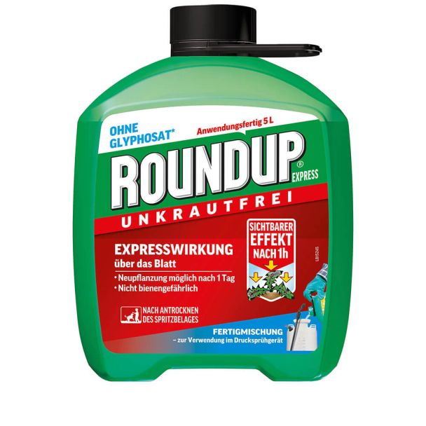 ROUNDUP® Express Fertigmischung, 5 Liter (1 l / € 9,00)