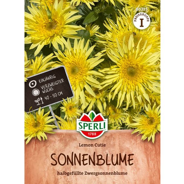 Sperli Samen Sonnenblume Lemon Cutie