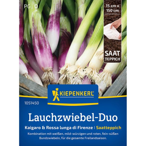 Lauchzwiebel F1 (Saatteppich)