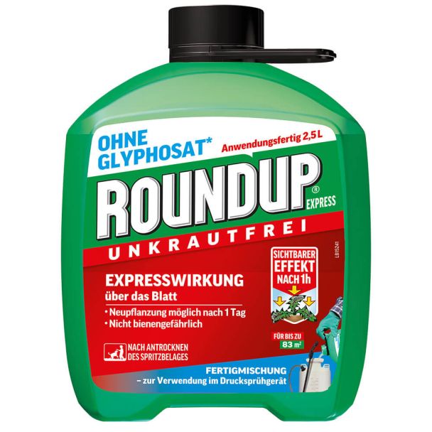 ROUNDUP® Express Fertigmischung, 2,5 Liter (1 l / € 11,20)